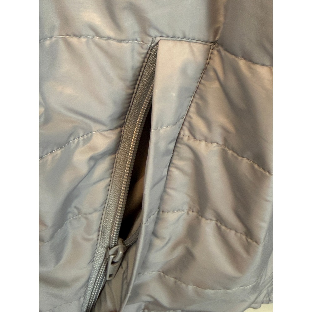 AT&T Sales Blue Gray Colorblock Puffer‎ Jacket Size Medium - Picture 4 of 9